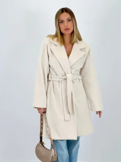 Abrigo cinturón soft