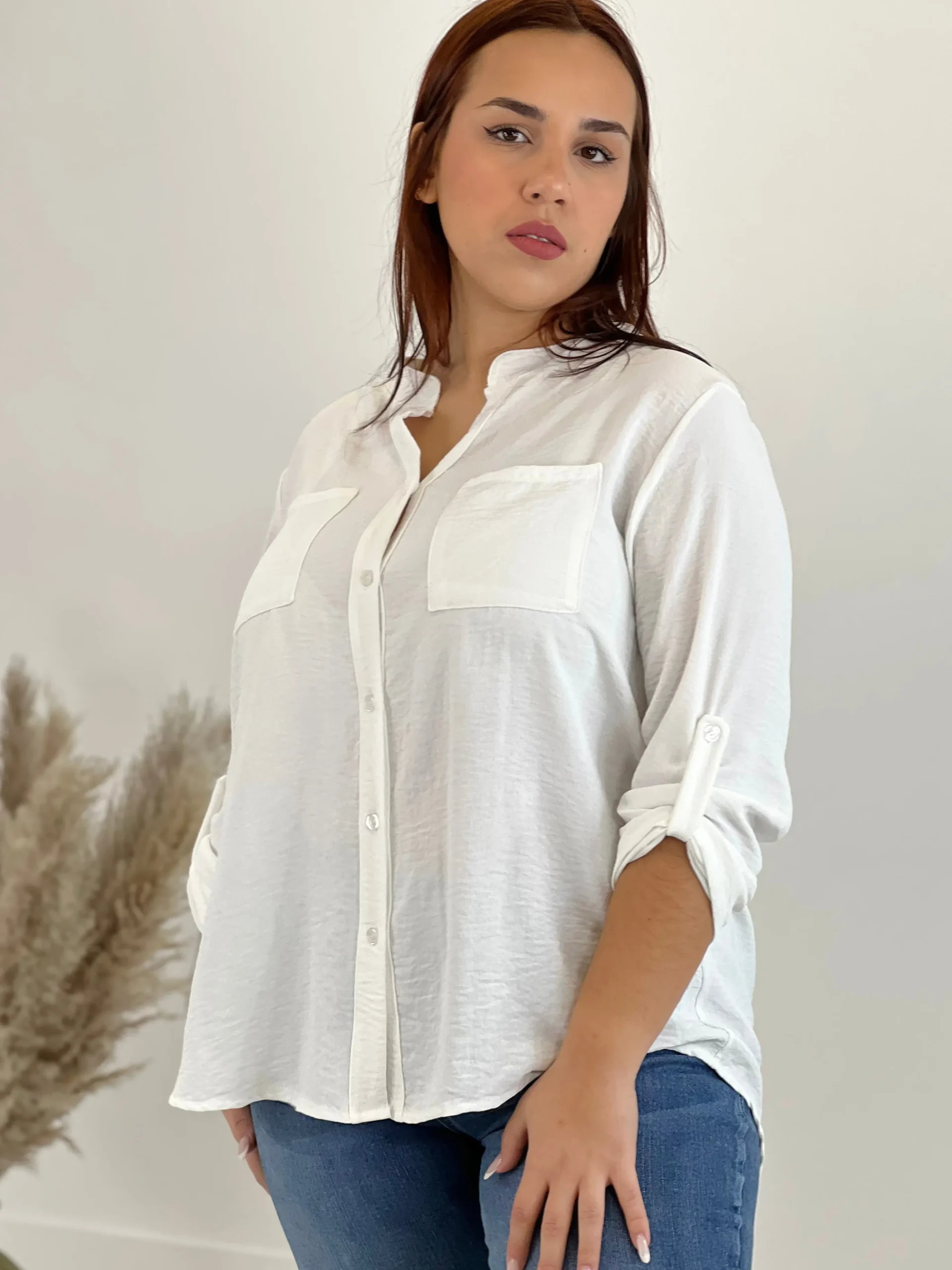Blusa Bolsillos
