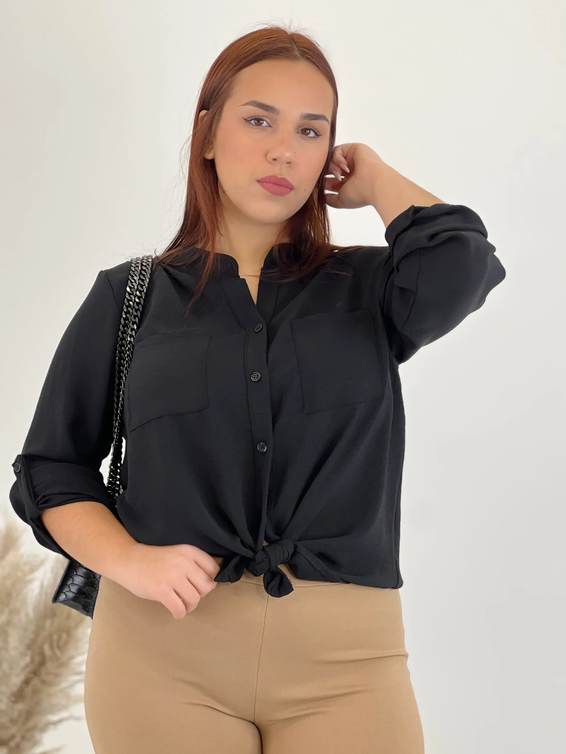 Blusa Bolsillos