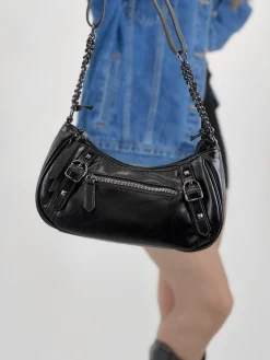 Bolso cadena metalizado Lola