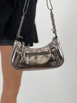 Bolso cadena metalizado Lola