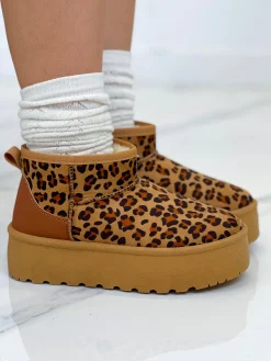 Botines plataforma forro pelo