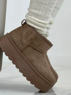 Botines plataforma forro pelo