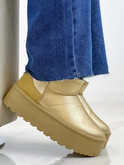 Botines plataforma forro pelo