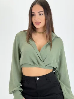 Camisa cruzada
