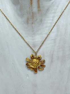 Collar abalorio acero