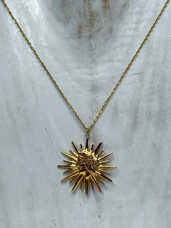 Collar abalorio acero