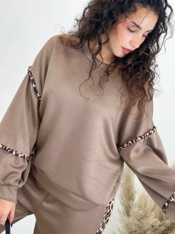 Conjunto tracksuit animal print