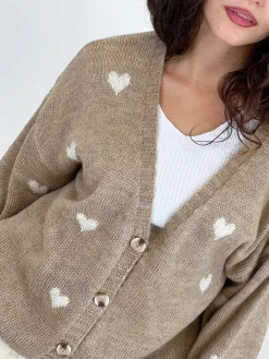 Jersey botones corazones