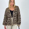 Kimono corto animal print