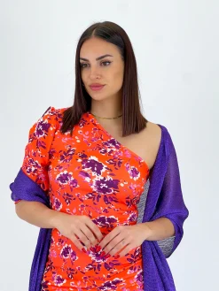 Kimono fular con brillo