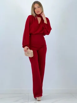 Mono choker manga larga transparencias