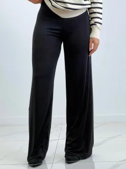 Pantalón fino palazzo