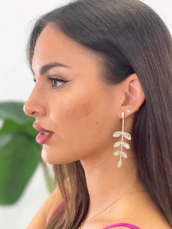 Pendientes arco pedrería