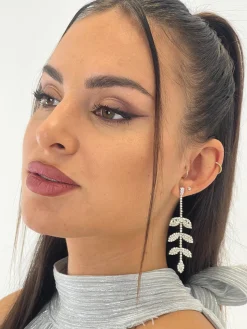 Pendientes arco pedrería