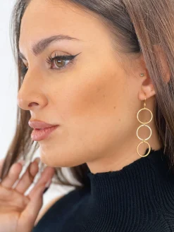 Pendientes aros redondos