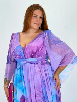 Vestido acuarela Tiffany