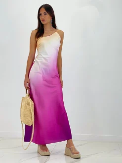 Vestido asimétrico degradado Cadaqués