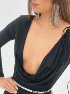 Vestido cascada Idara