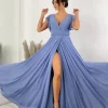 Vestido ceremonia manga volante Aphrodite