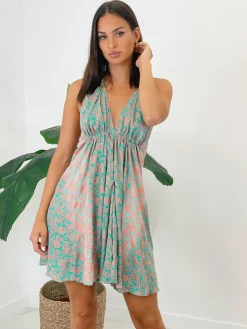 Vestido corto Boho Bali