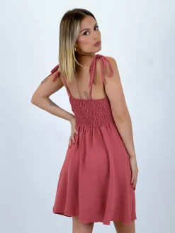 Vestido corto tirantes regulables