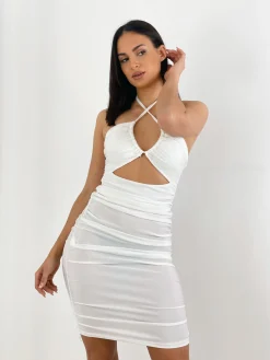 Vestido fruncido Gabriela