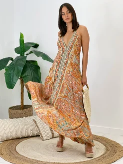 Vestido largo Boho Greenland