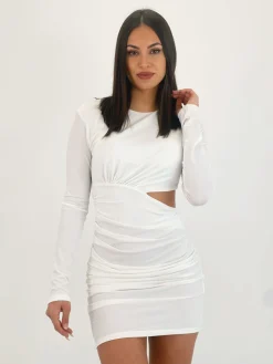 Vestido licra cut out