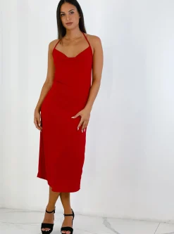 Vestido midi Dina