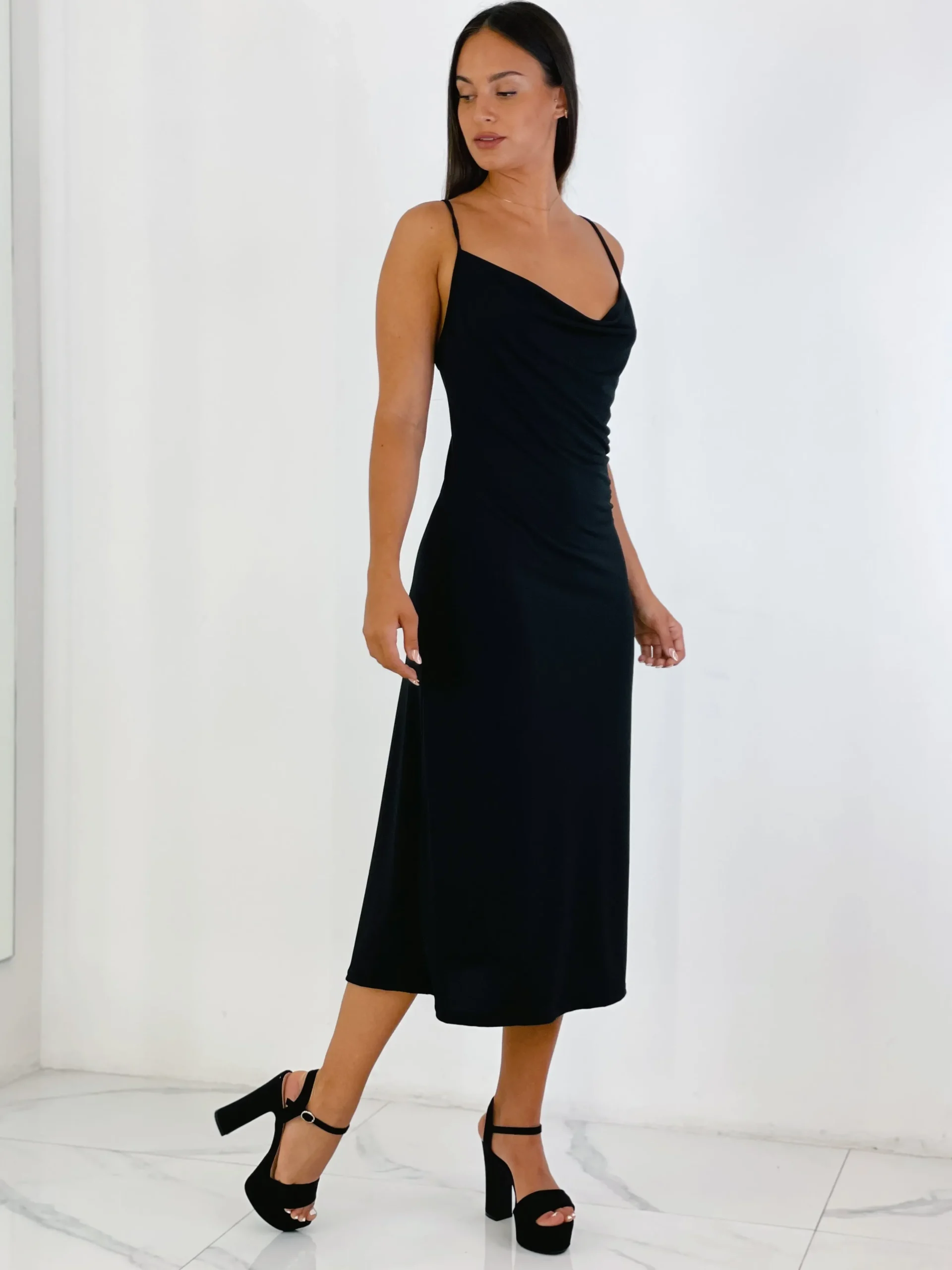Vestido midi Dina