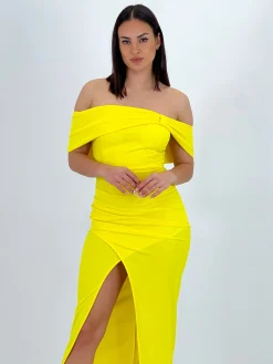 Vestido palabra de honor Indira