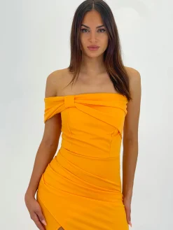 Vestido palabra de honor Stefania