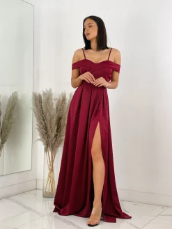 Vestido satinado Anastasia