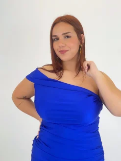 Vestido Satinado Grace Plus size