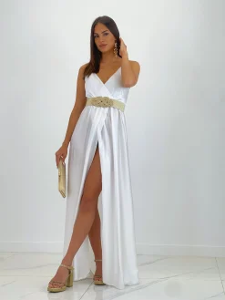 Vestido satinado Iris