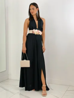 Vestido satinado multiposición