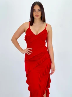 Vestido volantes Azucena